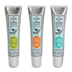 Le Couvent Des Minimes Smile Lip Balm in Honey Aroma, Pear Aroma & Mint Aroma