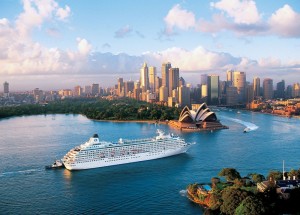 Crystal Symphony visits Sydney on two voyages in the winter of 2014. (PRNewsFoto-Crystal Cruises)