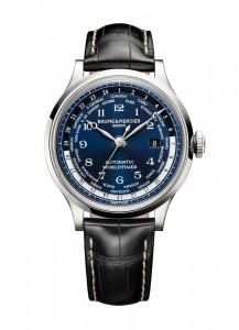 Baume & Mercier Limited Edition Capeland Worldtimer Exclusively for Tourneau (#10135) will retail for $8,300. This special timepiece will be available at select Tourneau stores nationwide in October 2013. It will be considered the ultimate holiday gift for any man who has a deep appreciation for travel as well as classic, elegant timepieces.  (PRNewsFoto/Baume & Mercier)