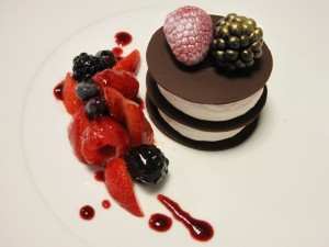 Milles Feuilles of Chocolate_Mascarpone Cheese_Berries