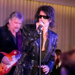 Peter Wolf, lead member of The J. Geils Band, rocks out during the New Year’s Eve festivities at The Knickerbocker Hotel. Rumored to be the birthplace of the Martini, The Knickerbocker Hotel, located at the edge of Times Square, celebrated its first New Year’s celebration after 95 years since it reopened in February 2015.